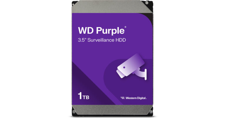 Hard Drive - 1TB Purple Surveillance 3.5