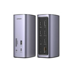 UGREEN 2 HDMI 4K + DP 4K/8K + 10 Gbps USB C 3.2 + 2*USB-A 5Gbps