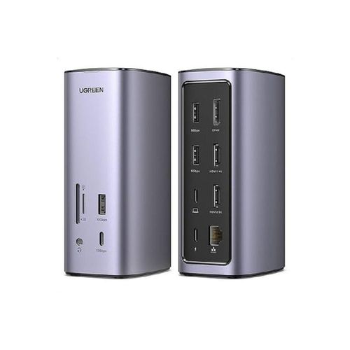 UGREEN 2 HDMI 4K + DP 4K/8K + 10 Gbps USB C 3.2 + 2*USB-A 5Gbps
