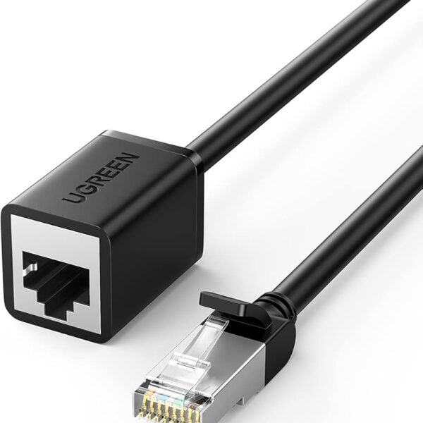 UGREEN Cat 6 F/UTP Ethernet RJ45 Extension Male/Female Patch Cords 1m 10/100/1000