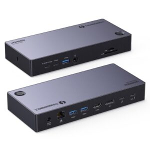 UGREEN Thunderbolt 4 Dock 40Gbps Three Display Docking Station