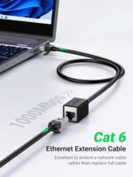 UGREEN Cat 6 F/UTP Ethernet RJ45 Extension Male/Female Patch Cords 3m 10/100/1000