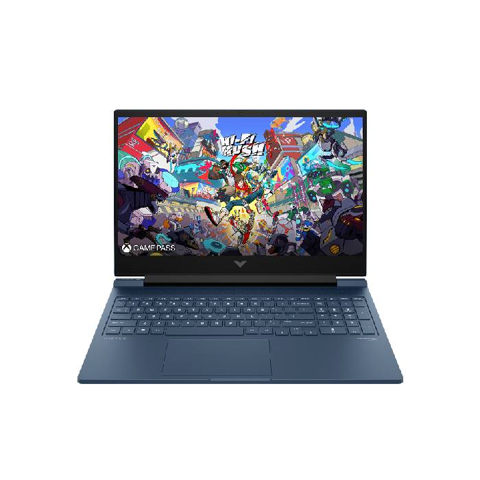 HP VICTUS 16 R1043 Laptop, Intel® Core i7- 14700HX ,16GB RAM, 512GB SSDRTX 4050 6G , 16.1" FHD 144Hz - Blue