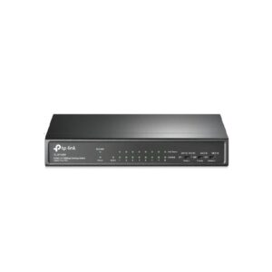 TP-Link LS109P 9-Port 10/100Mbps Desktop Switch with 8-Port PoE+