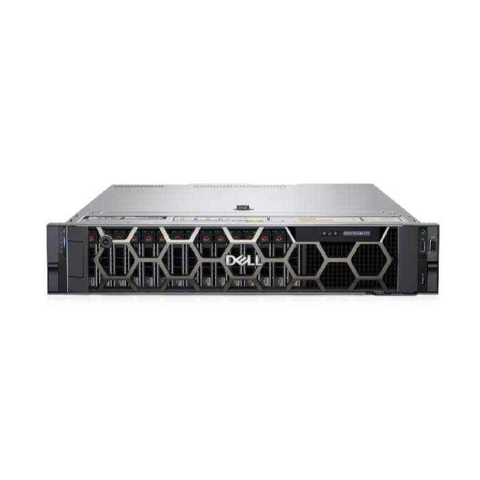 Dell PowerEdge R550 Server, Intel Xeon 4310 2.1G Processor, 64GB (2x32GB)RAM, 3x4 TB HDD - DOS