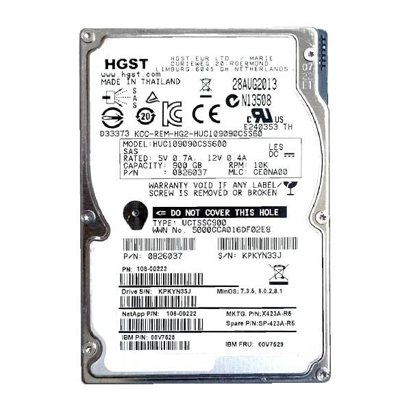 Dell 900GB 15K RPM SAS 12Gbps 512n 2.5in Hot-plug Hard Drive, 3.5