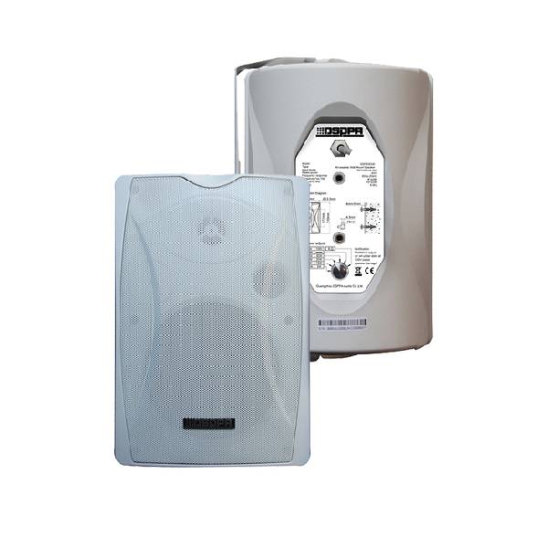 Dsppa DSP8063W 30W Wall Mount Speaker with Power Tap