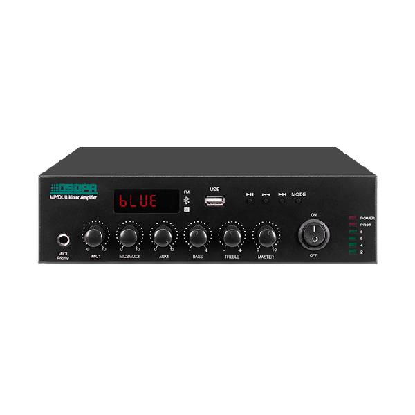 Dsppa MP120UB 120W Mini Digital Mixer Amplifier with USB & Bluetooth