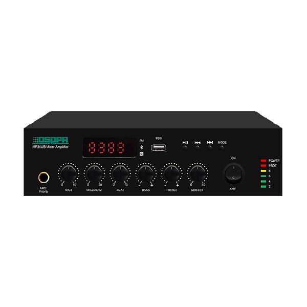 Dsppa MP35UB 35W Mini Digital Mixer Amplifier with USB & Bluetooth